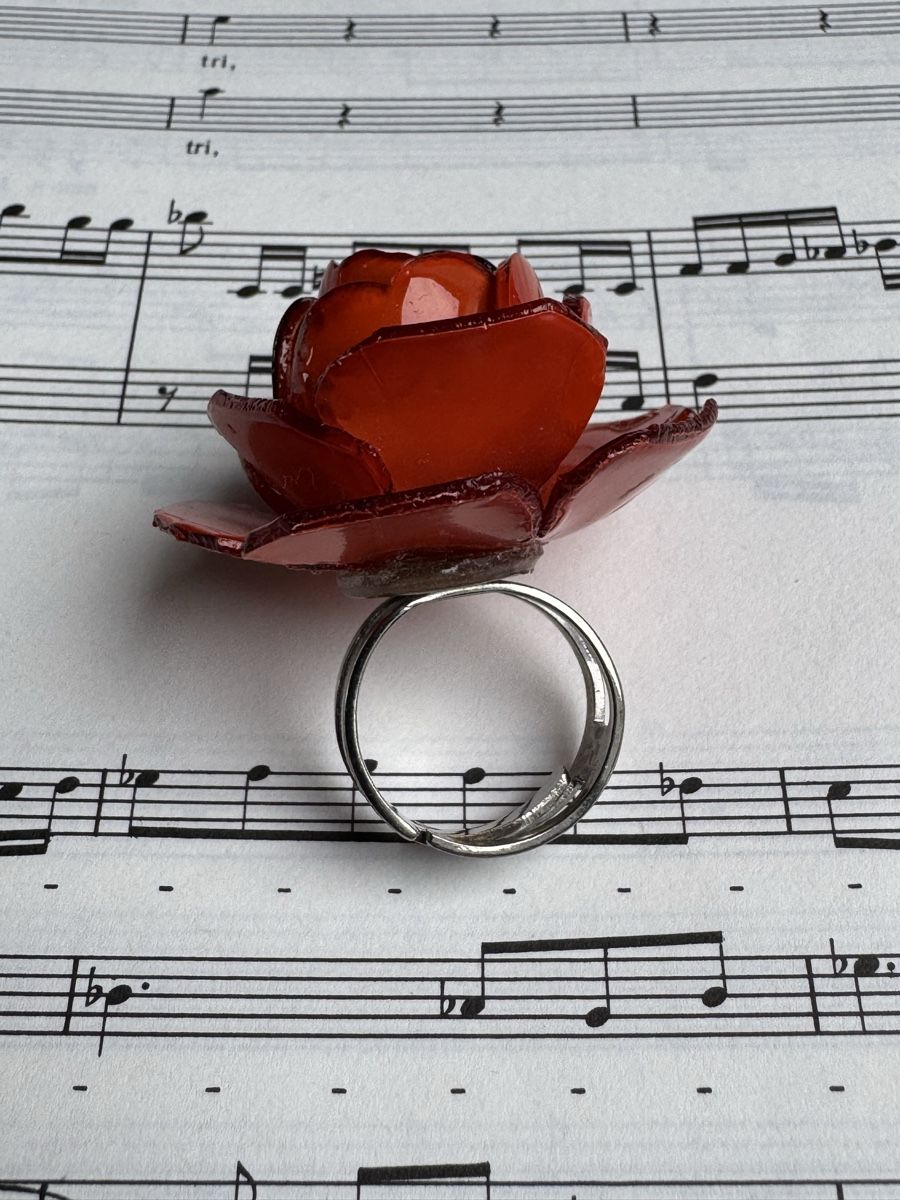Anelli: Fingerring mit Rose – Usato da Solothurn venduto da sim_l6lb 2