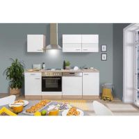 160 Küchenzeile Singleküche 220cm E/SON/W -Küche Einbauküche