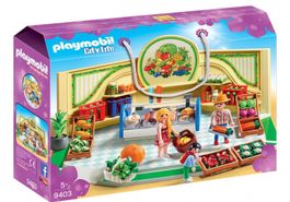 Playmobil 9403 Citylife Bioladen Laden Shop Hofladen