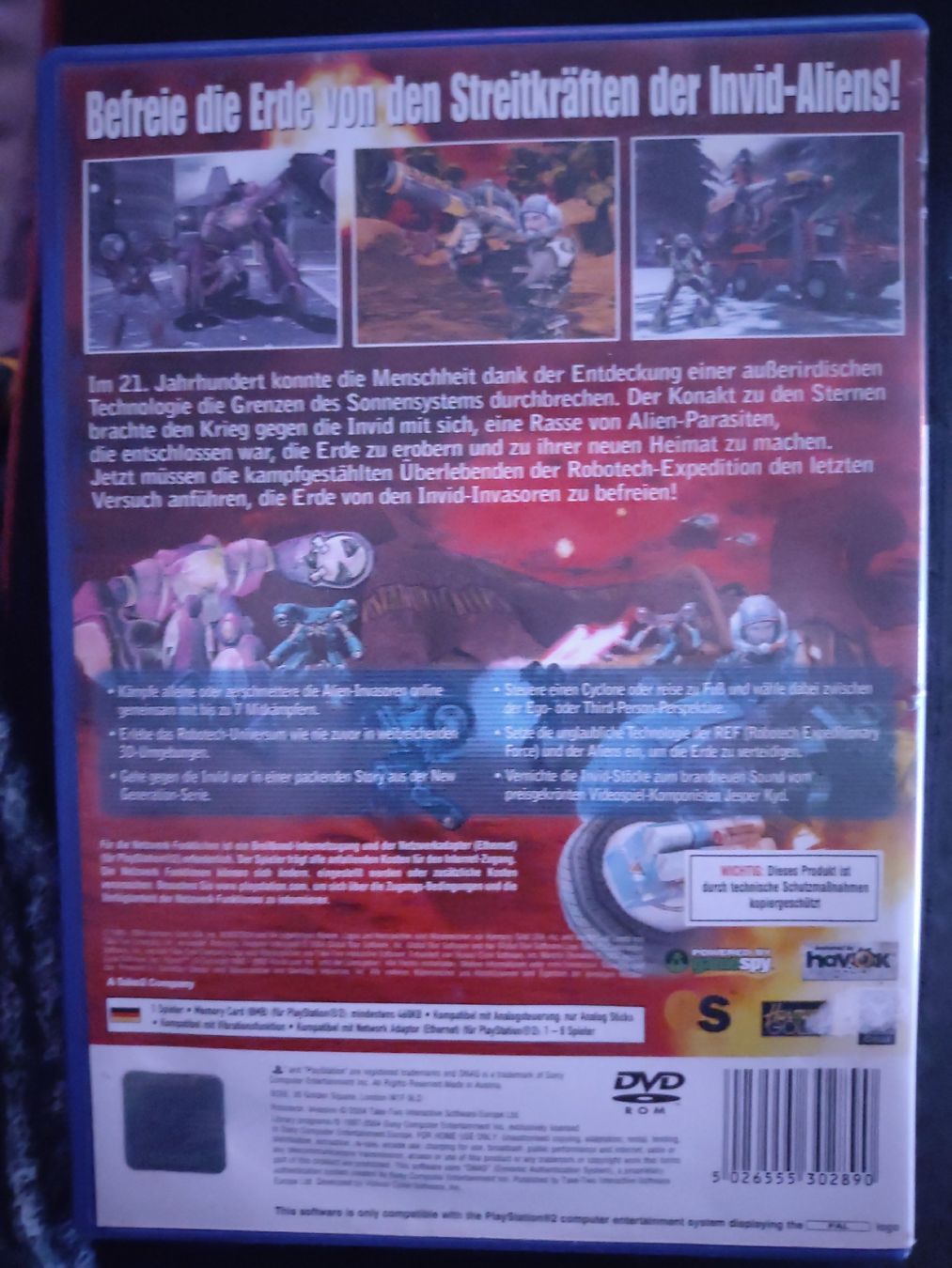 Sony Spiele: Jeu vidéo Robotech Invasion PlayStation 2 – Gebraucht aus Fribourg von PastGame 1