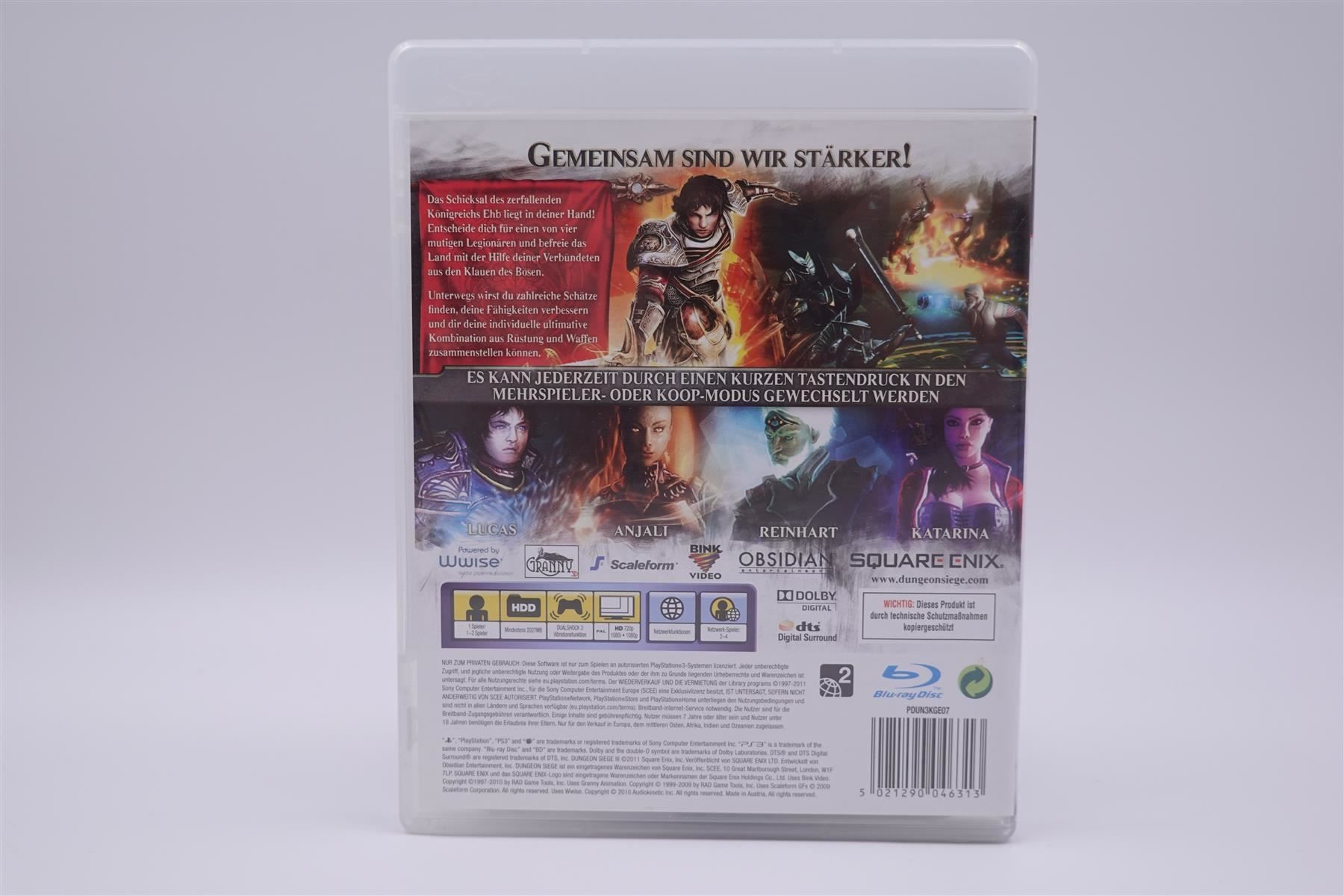 Sony Giochi: Dungeon Siege 3 (PS3) – Usato da Herisau venduto da ZelliZone 1
