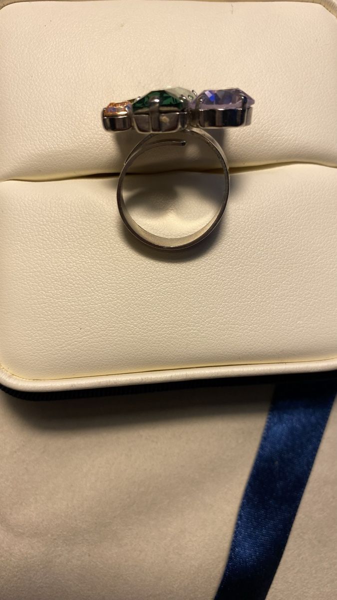 Anelli: Cocktail Ring Grösse umstellbar – Nuovo (secondo la descrizione) da Rorschach venduto da lvi_p29s 1