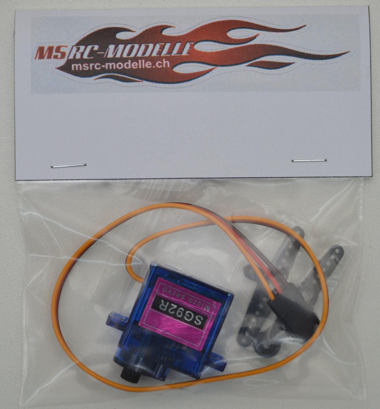 Modellismo RC: Servo SG92R 2.8kg/0.09Sek. – Nuovo e nell'imballaggio originale da Rüti ZH venduto da MSRC-Modelle