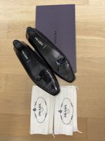 Prada women’s loafers moccasins flats 38.5 NEW