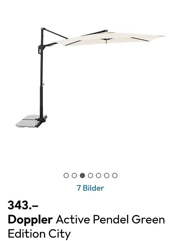 Parasols: Sonnenschirm - Ampelschirm von Doppler – D'occasion à Gümligen par sale3001