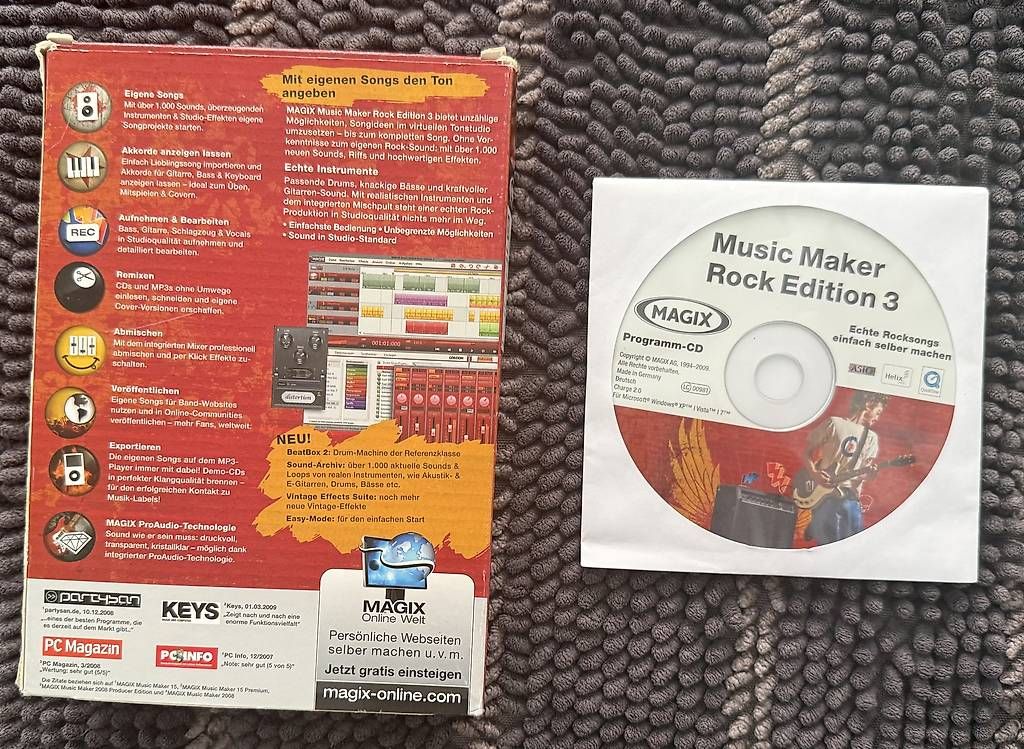Applications: Magix Music Maker - Rock Edition 3 – D'occasion à Zofingen par Kolega01 1