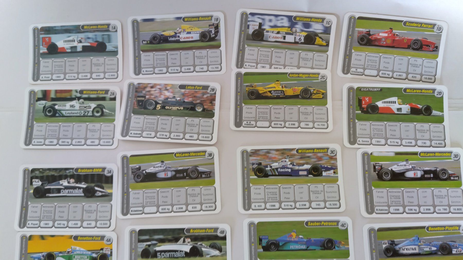 Giochi: FedEx Auto Quartett - Rennwagen / Ohne Deckblatt ab Fr. 4.- – Usato da Bellach venduto da JingleJerry 3