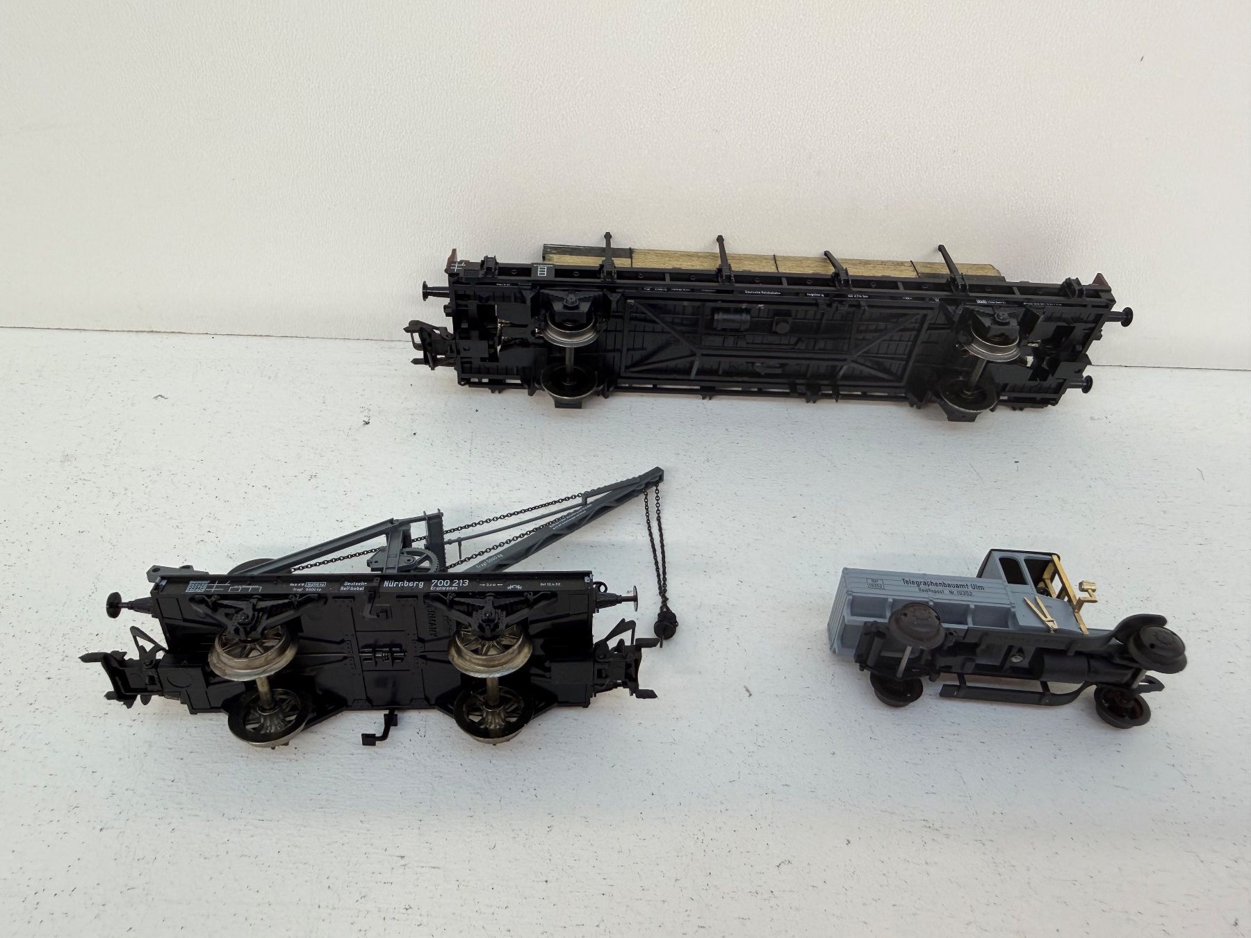Märklin Trains électriques: Märklin 45091 Wagen-Set "Telegrafie" – D'occasion à Büsserach par ModellbahnDepot 3