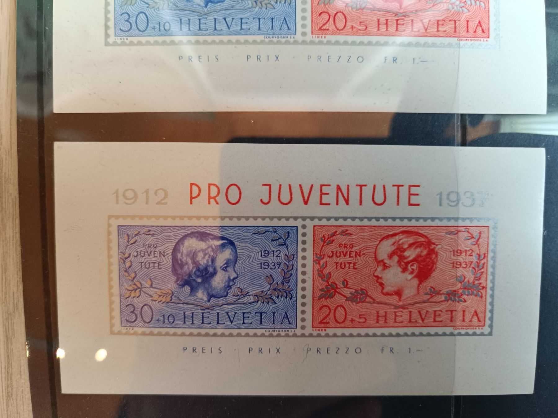 Tutti i francobolli: 3 Blöcke Pro Juventute 1937 – Nuovo (secondo la descrizione) da Künten venduto da Aumosa 3