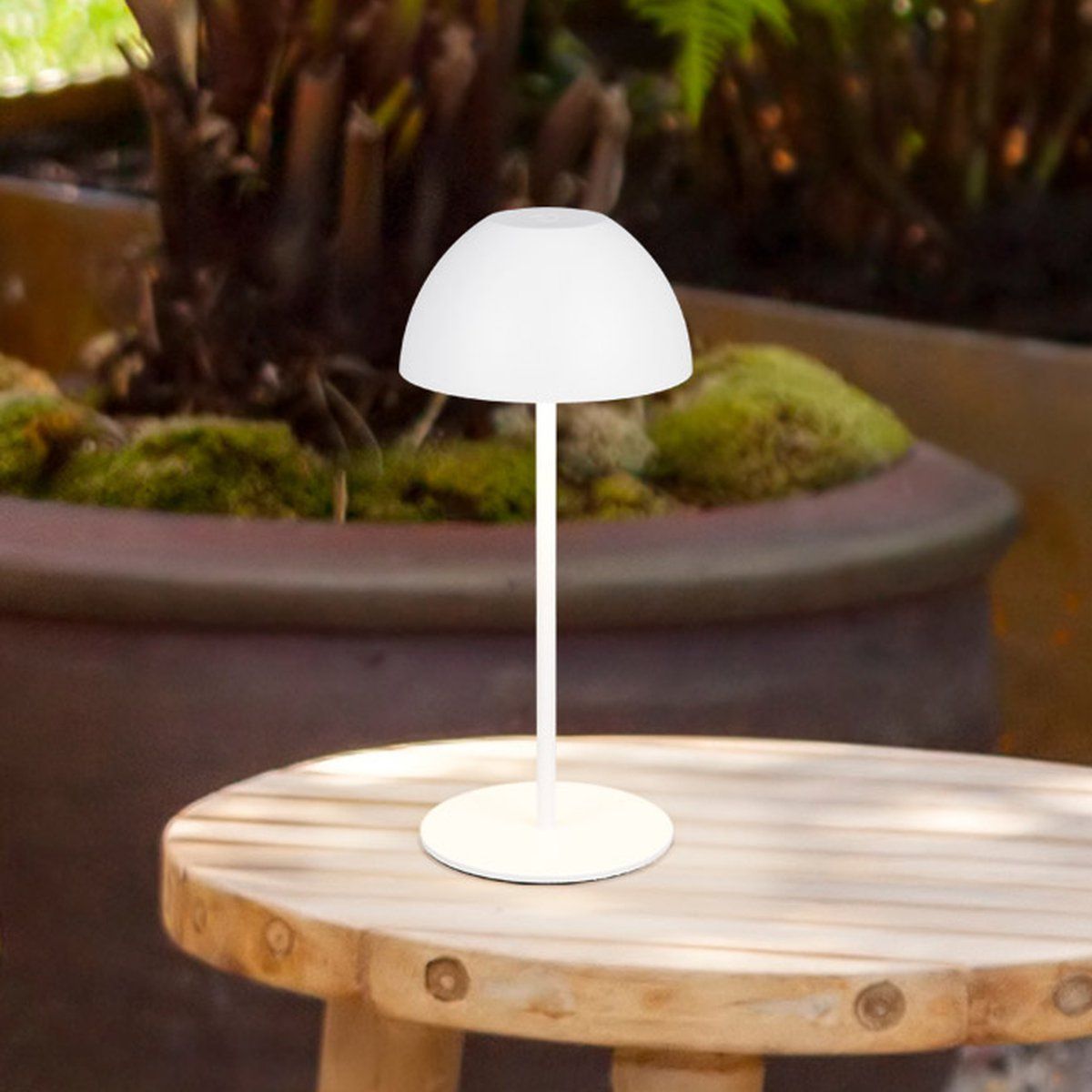 Lampen: LED Aussen Tischleuchte Akku, 20 cm Höhe – Neu (gemäss Beschreibung) aus Kreuzlingen von Smart-Light 1