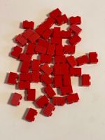 Lego - 50 Rote rippe steine
