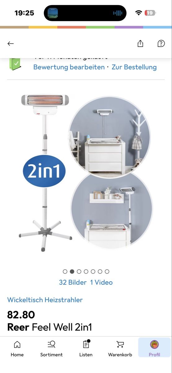 Reer Radiatori: Reer Feel well Heitzstrahler – Nuovo (secondo la descrizione) da Zürich venduto da ZuriiiCity 2