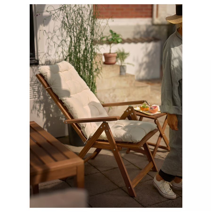 Ikea Sedie a sdraio: Ikea Äpplarö Set: Chair, Table and Cushion Box – Usato da Zug venduto da Tetiana_Pereira 6
