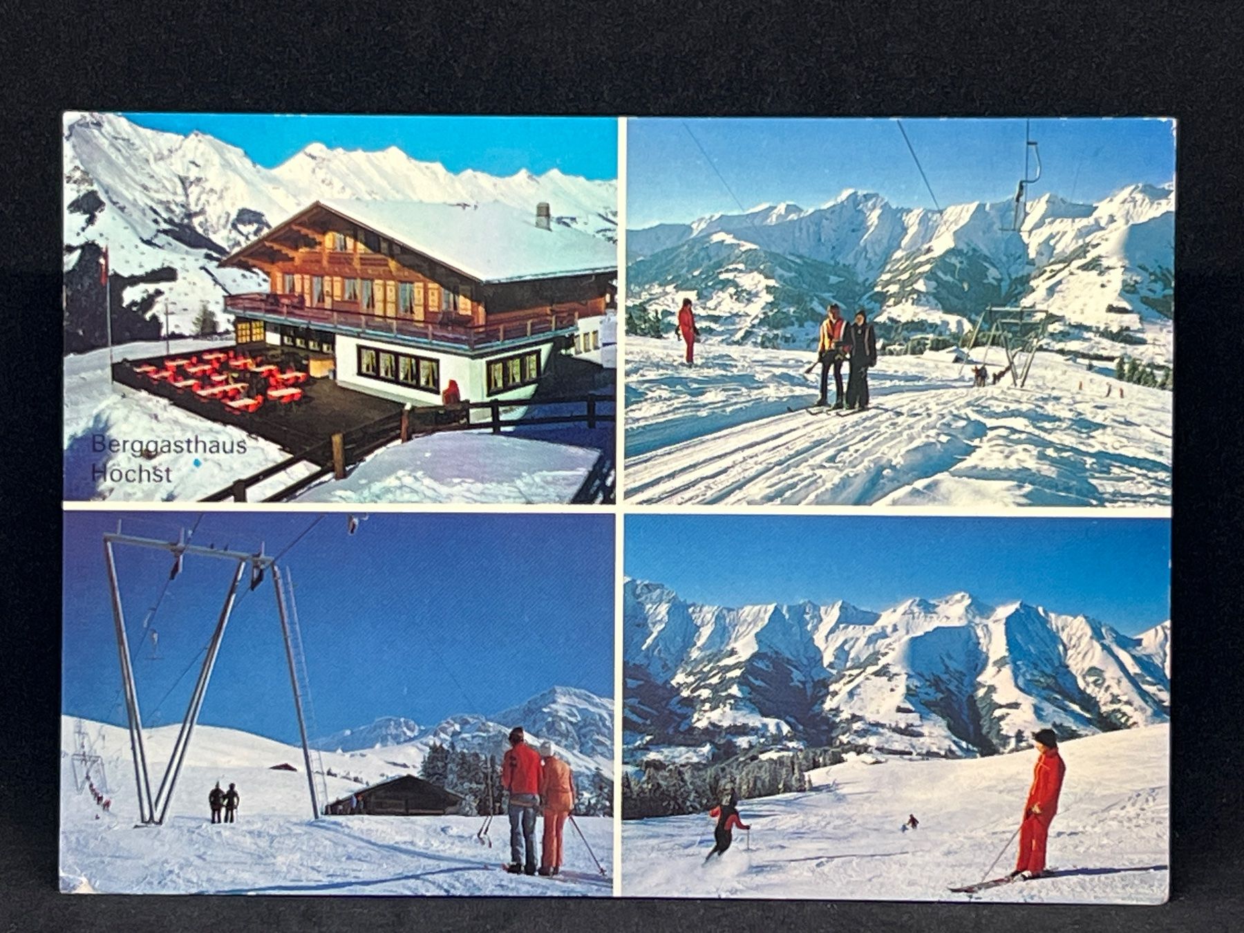 Cartoline postali: Berggasthaus Höchst Metschalp/Frutigen, Achseten – Usato da Widnau venduto da Brusi9