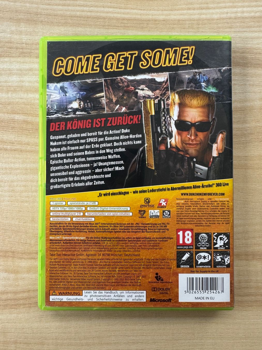 Microsoft Giochi: Duke Nukem Forever – Usato da Ostermundigen venduto da Rick-C137 1