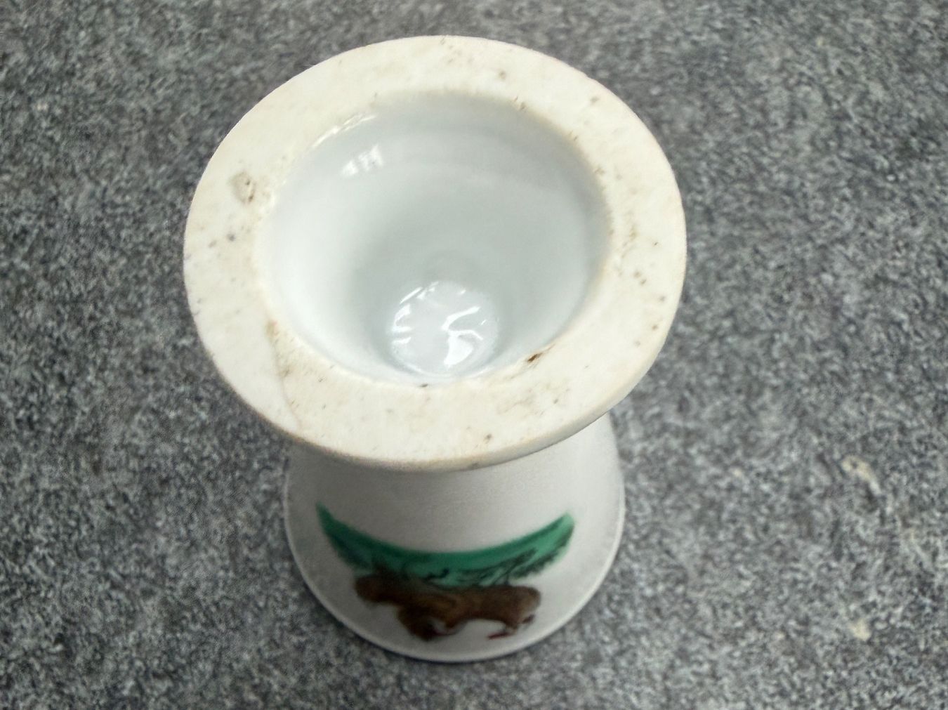 Sonstiges Geschirr: Vintage Eierbecher mit Hühner-Motiv, Ostern Eier – Gebraucht aus Otelfingen von Markthalle_C 2