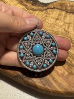 Eleganter Anhänger mit Türkis von Thomas Sabo