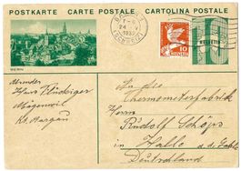 1932 Bildpostkarte Nr. 128-013 Bild BERN, nach Deutschland