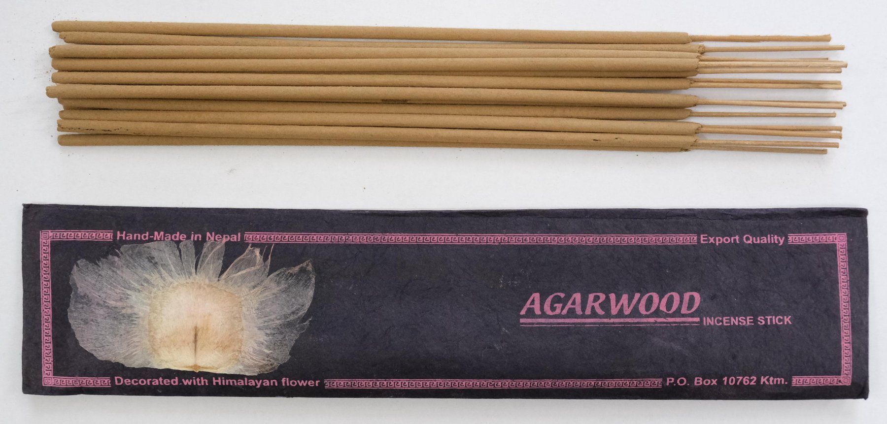 Candele: 5 Pack Räucherstäbchen aus Nepal Handmade Papier mit Blüte – Nuovo (secondo la descrizione) da Zürich venduto da Masala-Oase 4