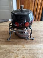 Caquelon et réchaud 