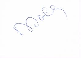 Dora Doll 1922-2015 Autogramm signiert Karte 10x15ccm