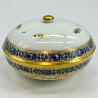 Boîte Giraud Limoges en porcelaine de Nyon pour Nestlé