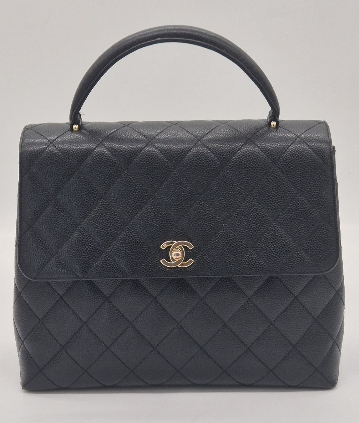 Chanel Taschen: Wunderschöne CHANEL Timeless / Classic Flap mit Top Handle – Gebraucht aus Chiasso von MCLuxuryCreations 5