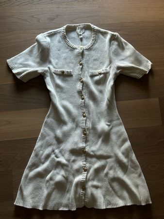 Strickkleid H&M weiss