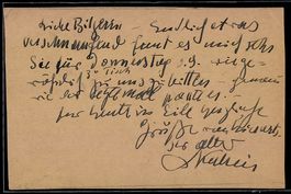 Wernstein a. Inn, Autograph und Stempel 
