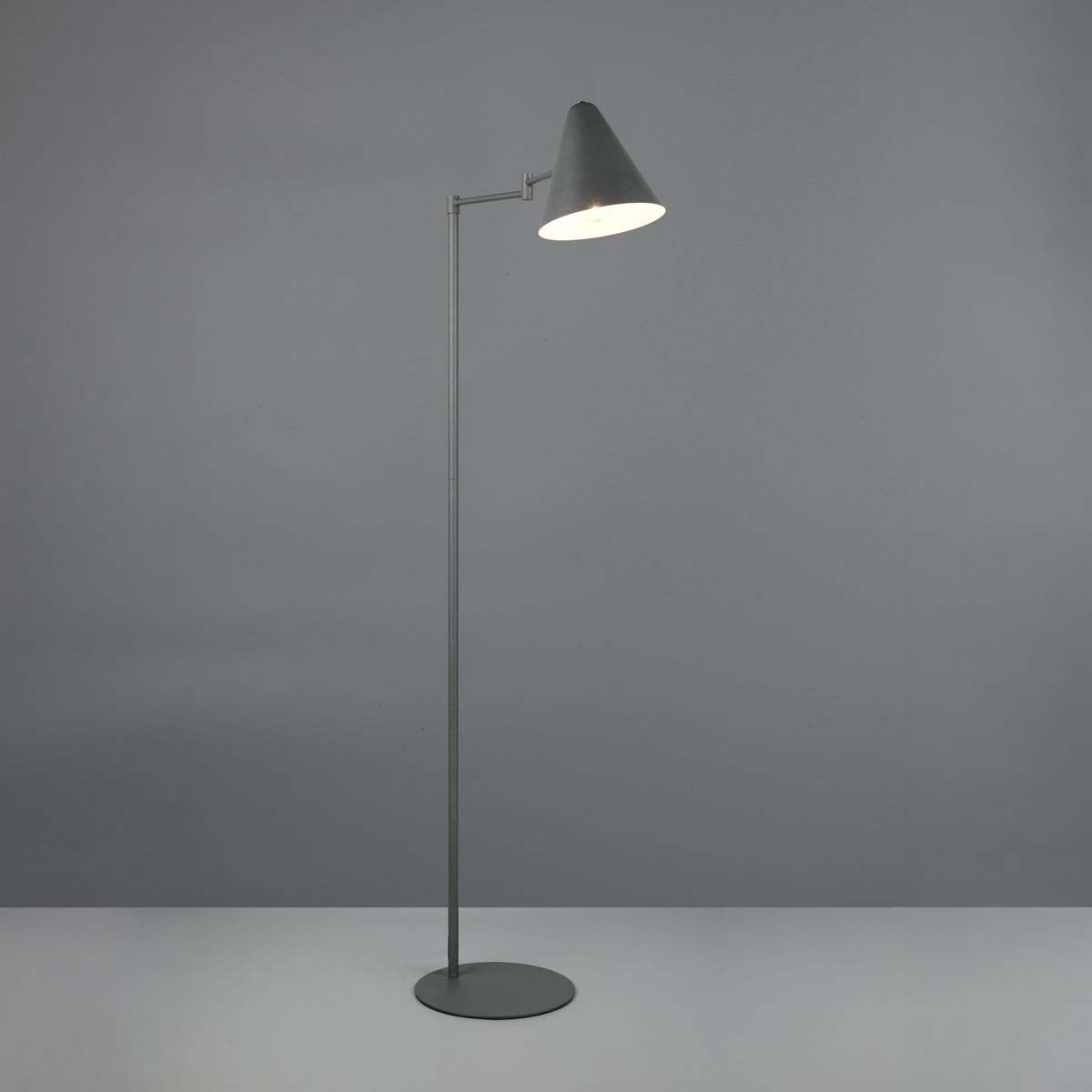 Lampade: Stehleuchte, Anthrazit, 127 cm Höhe – Nuovo (secondo la descrizione) da Kreuzlingen venduto da Smart-Light 2