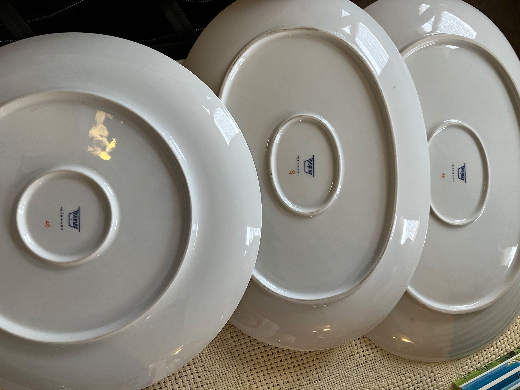 Thomas Set di piatti: 39 Teile Thomas Geschirr mit blauem Muster – Usato da Baar venduto da Zugi2 7