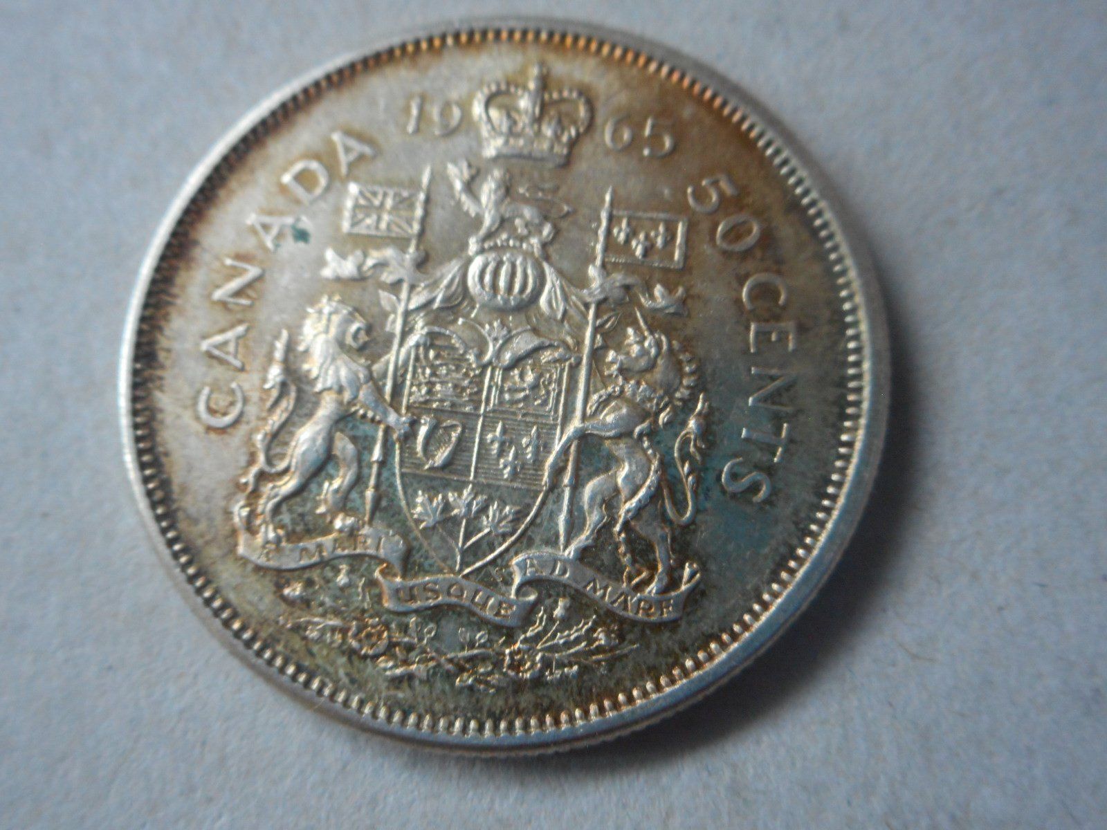 Alle Münzen: 1965  50 Cents Canada silber – Gebraucht aus Kriegstetten von pizlad2010 2