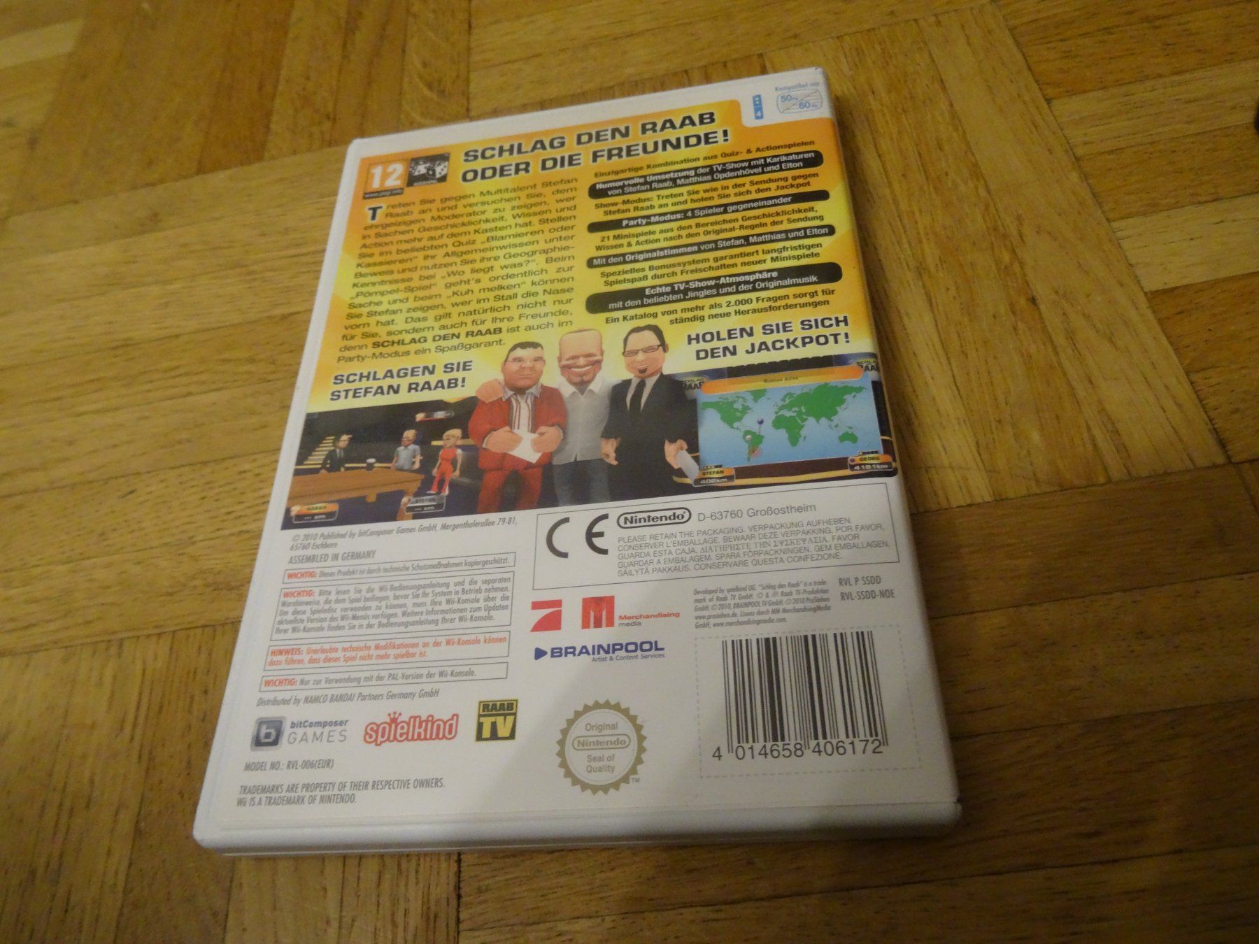 Nintendo Giochi: Schlag den Raab WII – Usato da Olten venduto da Disc-Ausverkauf 2