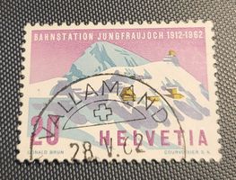 Vollstempel Vallamand briefmarke