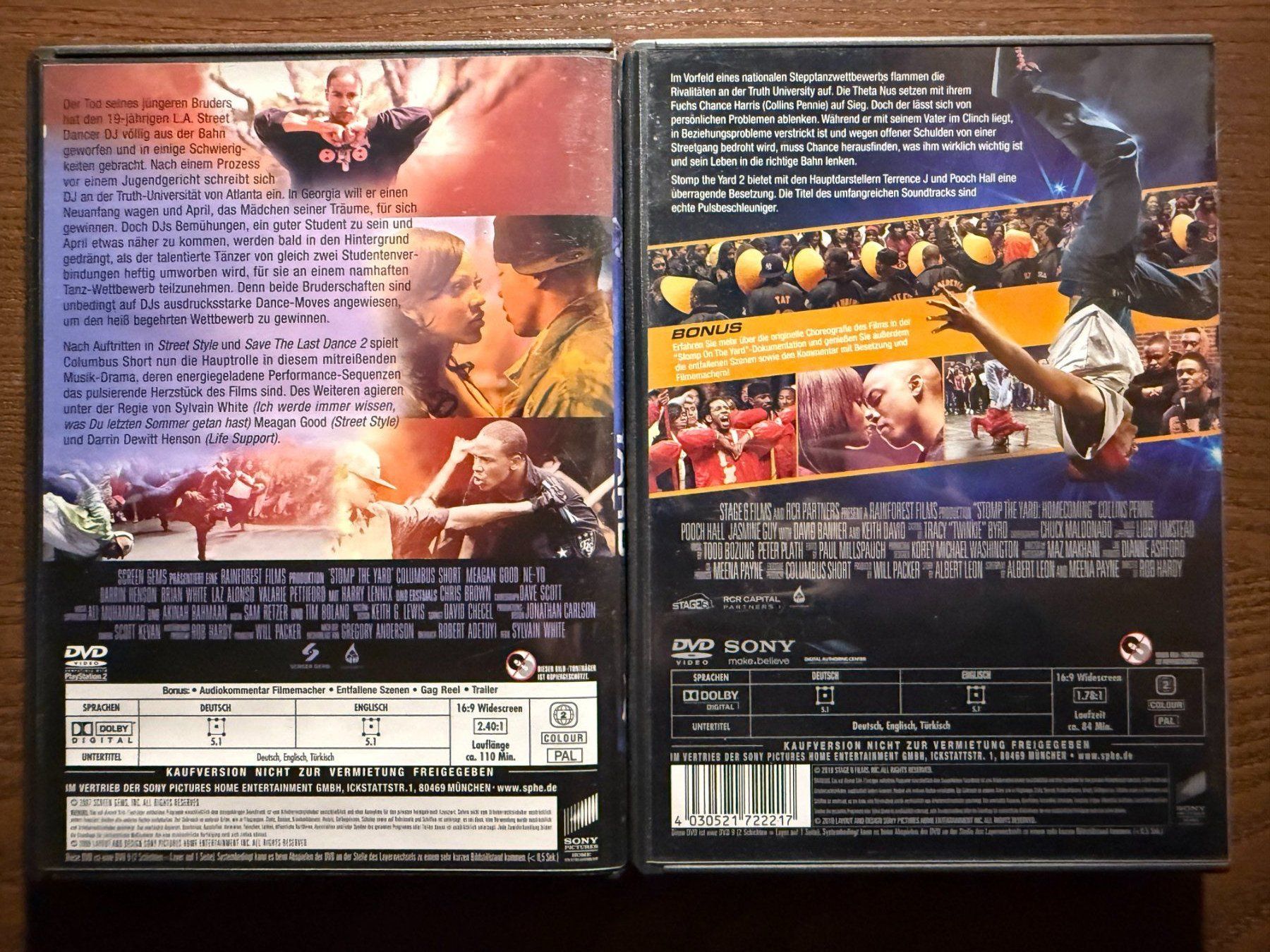 Tutti i DVDs: Stomp the Yard & Stomp the Yard 2 – Usato da Zürich venduto da FilmFreunde 1