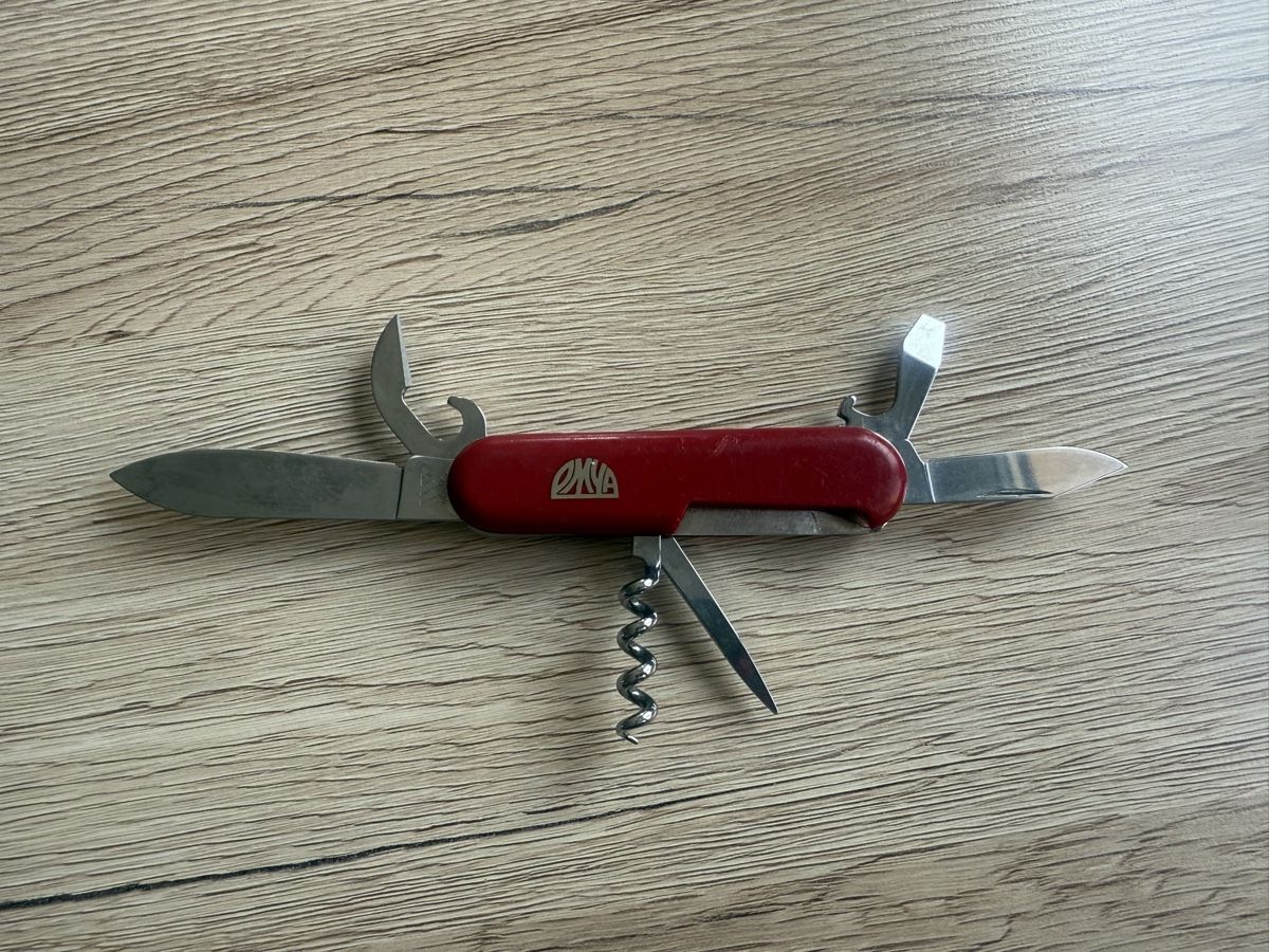 Wenger Coltelli tascabile: Wenger Schweizer Taschenmesser OMYA rot – Usato da Wettingen venduto da Ni_la_lo 1