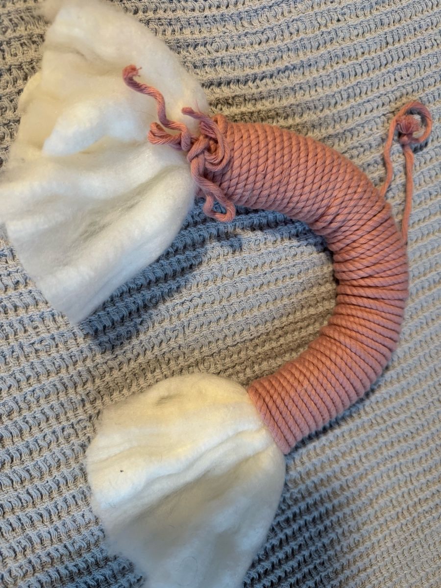Tutte le decorazioni: Makramee, Wandbehang Regenbogen, rosa, Handarbeit! – Nuovo e nell'imballaggio originale da Bubikon venduto da hachia888 1