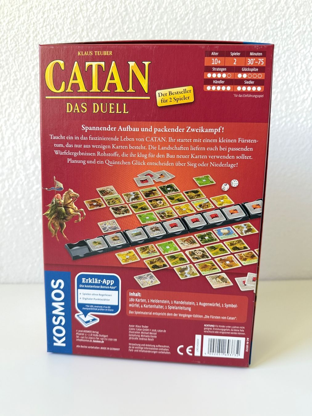 Kosmos Giochi: Catan - Das Duell (Kosmos) – Usato da Bern venduto da McFlurry_08 3