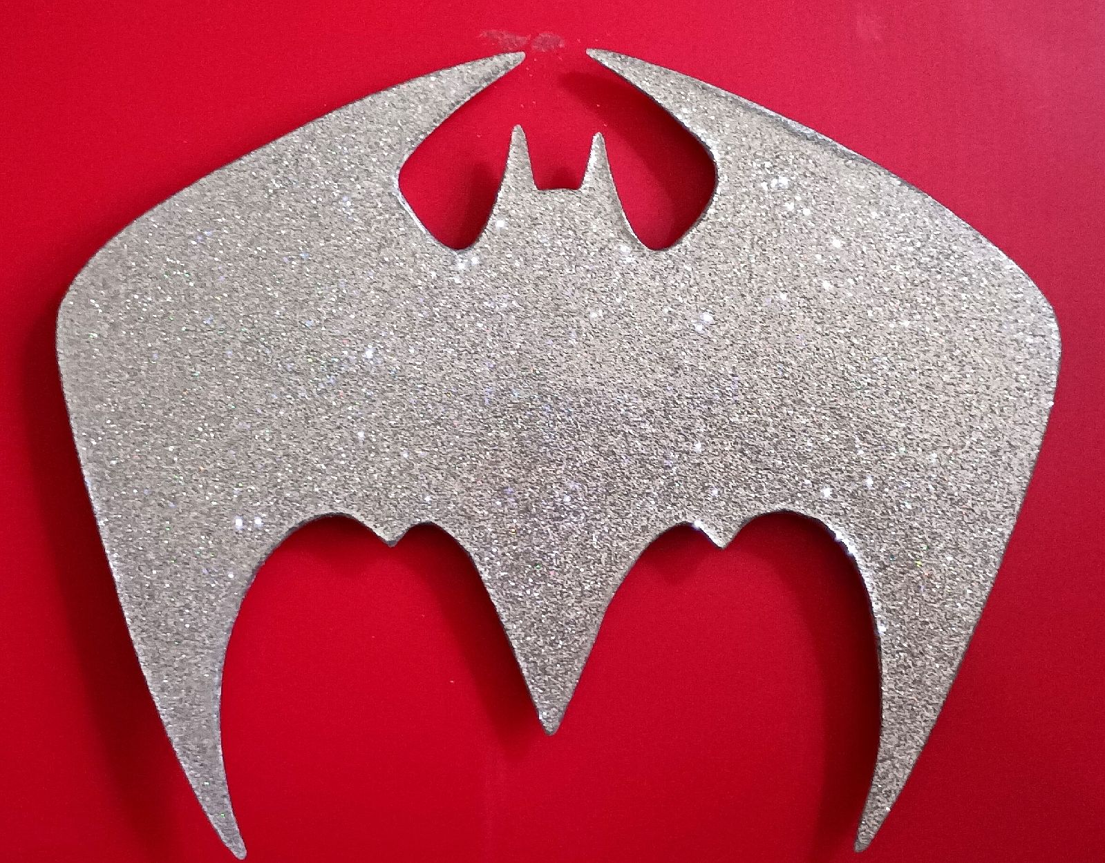 Alle Dekorationen: Fledermaus silbriges Emblem, Bat, Batarang – Neu (gemäss Beschreibung) aus Basel von kim_872m 1