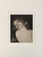 Max Klinger   "Studie 1885"     Kupferdruck von 1910