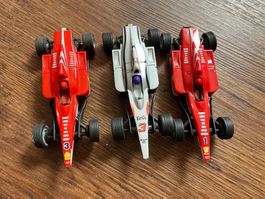 3 Carrera Go f1 Autos  mit defekten oder als Ersatzteile