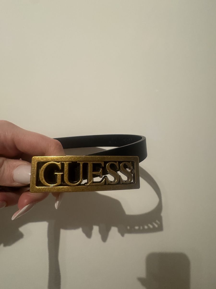 Guess Cinture: Guess Damengürtel, Leder, Goldfarben – Nuovo (secondo la descrizione) da Zürich venduto da nel_dcb9