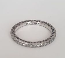 Pandora Silberring Gr. 56 Zirkonia Herzchen  925er