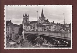 LAUSANNE - Pont Bessières - Cathédrale