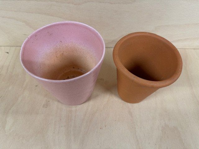 Blumentöpfe: 2 Cache-Pots Keramik – Gebraucht aus Liebefeld von 3-2-1-mein 1
