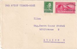 Erstflug Tirana - Rom 1931