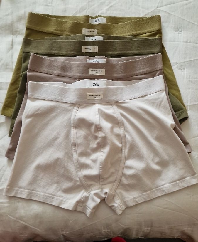 Biancheria intima: 4 Boxer Zara Uomo Taglia S – Nuovo (secondo la descrizione) da Volketswil venduto da agc_th5j