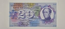 Note 20 FR 1973 ungefaltet