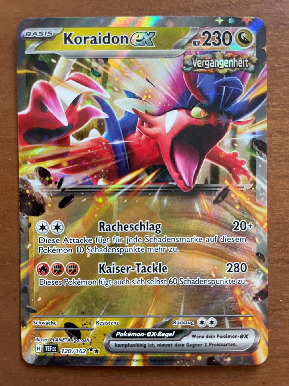 Pokémon Carte collezionabili: Pokemon Koraidon eX (Versand gratis) – Nuovo (secondo la descrizione) da Chur venduto da Angerson
