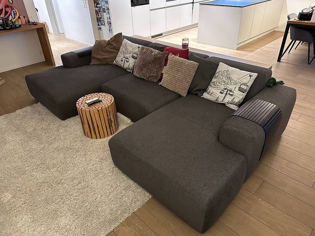 Divani: Hochwertiges Sofa - Anthrazit, Top Zustand! – Usato da Hünenberg venduto da darothsda 2